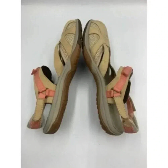 Merrell j65262 Tan Azura Wrap Sport Waterproof Leather Maryjane Sandals Sz 6 US - Picture 4 of 8
